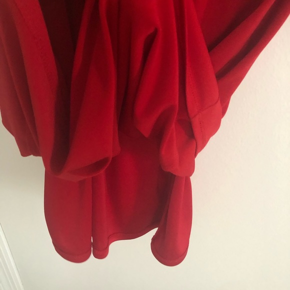 Red Open Sleeve Dress 💃🏼 size 6 - Picture 5 of 6